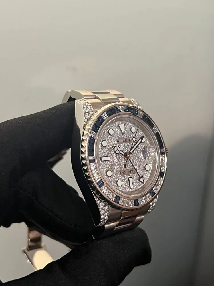 Rolex GMT-Master II 40MM WG diamonds